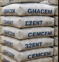 Bagged cement